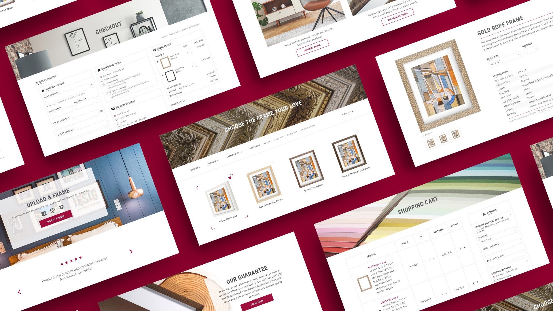 eCommerce Development: Custom Art Framing Solutions