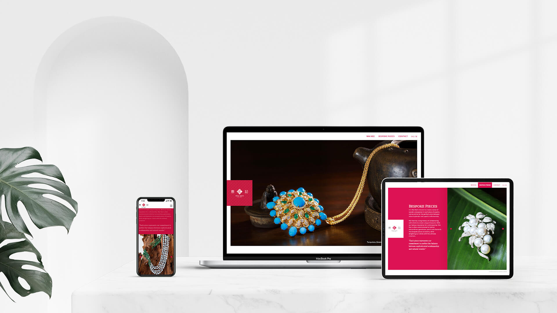 Webflow Development for Bespoke Jewellery