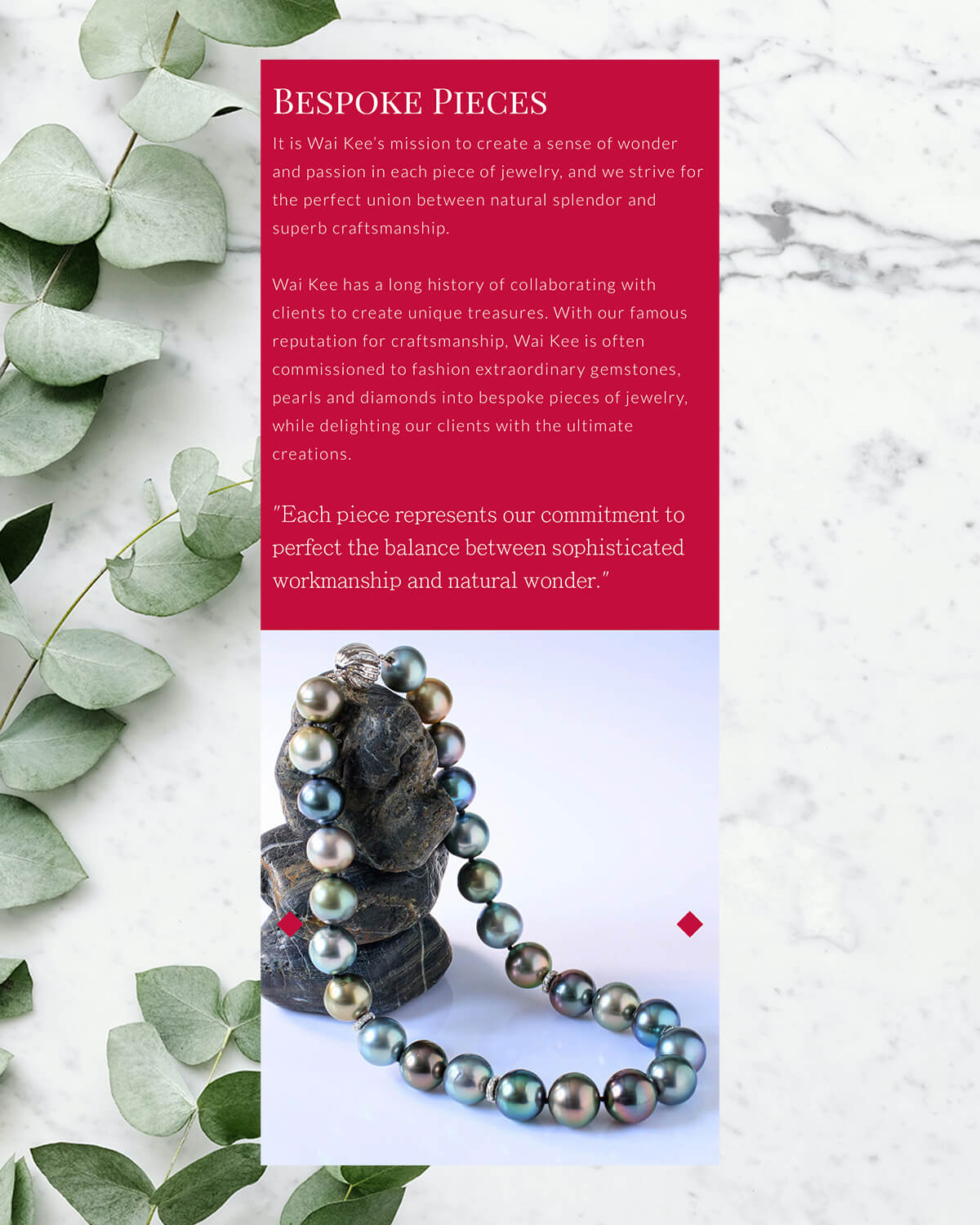 Webflow Development for Bespoke Jewellery