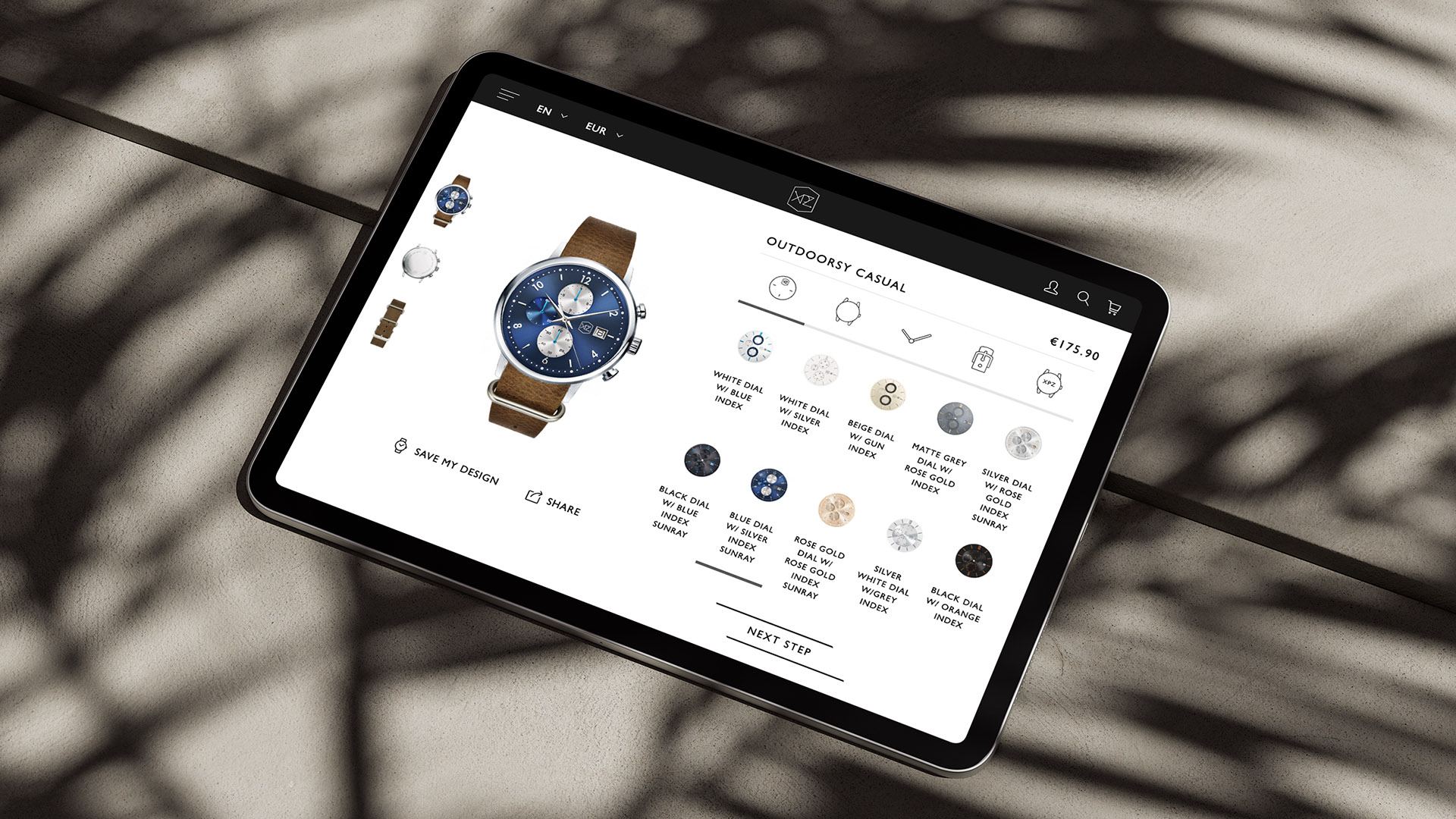 eCommerce Development for Bespoke Tailor-Made Watch Platform