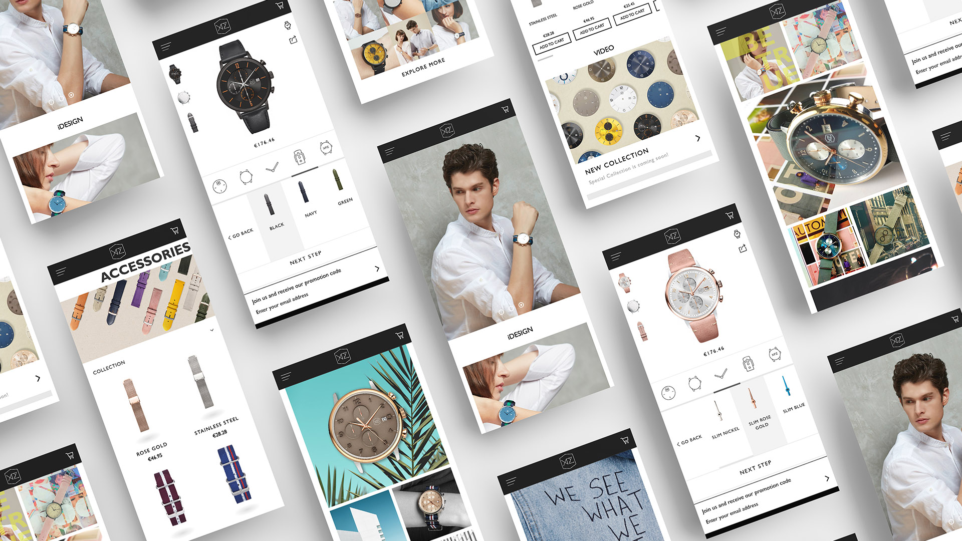 eCommerce Development for Bespoke Tailor-Made Watch Platform