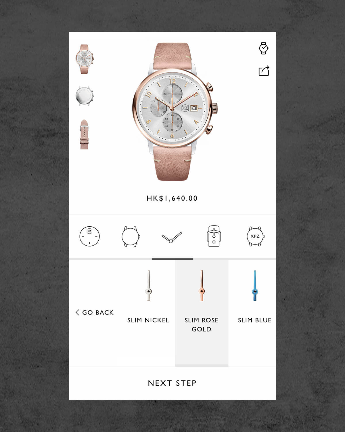 eCommerce Development for Bespoke Tailor-Made Watch Platform